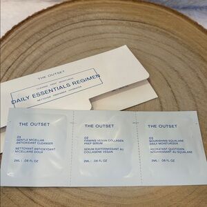 The Outset 3 Piece Sample Set Clean, Prep, And Moisture